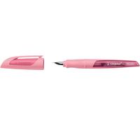STABILO® 5031/39-41 Stylo scolaire EASYbuddy® - plume M, rouge rosé, cartouche standard incluse