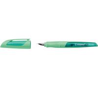 STABILO® 5031/40-41 Stylo scolaire EASYbuddy® - plume M, vert menthe, cartouche standard incluse