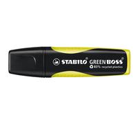 STABILO GREEN BOSS Surligneur pointe biseautée 2 et 5 mm - Jaune