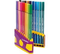 Stabilo 6820-04-02 stylo colorparade Lilas de 20 feutres coloris assortis