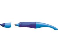 STABILO 6892/2-41 Roller à encre EASYoriginal pour droitiers - bleu foncé/bleu clair, cartouche incluse