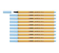 Stabilo 88/031 - Stylo Fineliner Point 88 - Bleu Néon - Paquet De 10 Pcs
