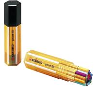STABILO® 8820-1 Fineliner point 88® Etui - boîte de 20 Big point au hasard dans l'une des 3 couleurs - avec 20 couleurs différentes