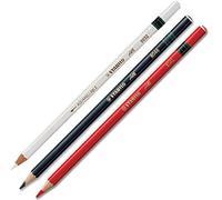 Stabilo-All 3 crayons (noir-rouge-blanc)