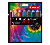 STABILO Aquacolor Arty Line - Coffret de 24 pièces