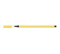 STABILO Feutre dessin Pen 68 - Lot x 10 feutres de coloriage pointe moyenne - Jaune (68/44)