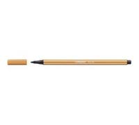 STABILO Feutres de dessin Pen 68 - Pointe moyenne - Lot de 10 Marron clair (68/89)