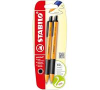 Stabilo B-43718-10 Lot de 2 Stylos-billes rétractables Multicolore