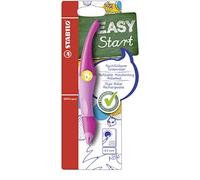 STABILO B-46837-3 EASYoriginal - Stylo roller ergonomique rechargeable Rose - Gaucher
