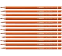 Stabilo Boîtier de 12 crayons de couleur fins Original (Orange)