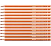 Stabilo Boîtier De 12 Crayons De Couleur Toutes Surfaces (Marron)
