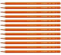 Stabilo Boîtier de 12 crayons de couleur toutes surfaces (Orange)