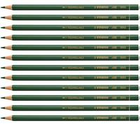STABILO Boîtier de 12 crayons de couleur toutes surfaces (Vert) (Import Allemagne)
