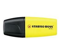 STABILO Surligneur BOSS MINI - Lot x 10 surligneurs - Jaune