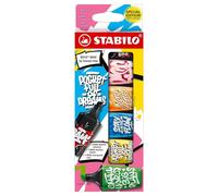 STABILO BOSS MINI Par Snooze One Marqueur Fluo Pack De 6 Édition Spéciale