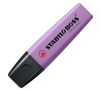 STABILO Boss Naturecolors Surligneur, motif fleurs sauvages, gris/violet