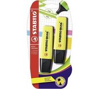 STABILO Surligneur BOSS ORIGINAL Jaune – Blister de 2