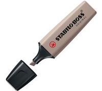 STABILO BOSS ORIGINAL NatureCOLORS - Surligneur - lot x 10 surligneurs - gris taupe