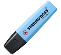 Stabilo Boss Original Pastel Marqueur Pointe Biseautée Bleu
