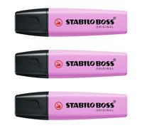 Stabilo Boss Original Pastel Marqueur Pointe Biseautée Fuchsia