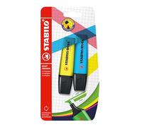 STABILO BOSS ORIGINAL - Surligneur - blister x 2 surligneurs fluo - jaune, bleu