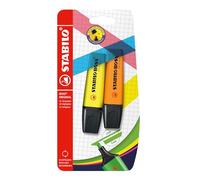 STABILO BOSS ORIGINAL Evidenziatore Giallo/Arancio - Blister da 2