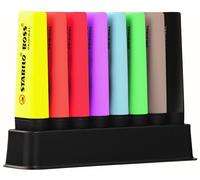 STABILO Surligneur BOSS ORIGINAL Desk-Set 8 couleurs assorties