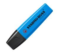 STABILO Surligneur BOSS ORIGINAL – pointe biseautée 2 et 5 mm – bleu