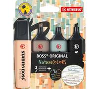 STABILO BOSS ORIGINAL Surligneur Lot 6 Surligneurs Original Stabilo Pastel Fluo