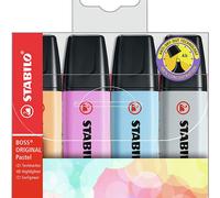 STABILO BOSS ORIGINAL Surligneur Lot 6 Surligneurs Original Stabilo Pastel Fluo