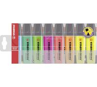 STABILO BOSS ORIGINAL Surligneur Lot 6 Surligneurs Original Stabilo Pastel Fluo