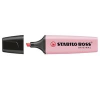 STABILO BOSS Textmarker Pastel rosiges Rouge