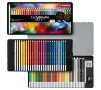 STABILO CarbOthello - Craies pastel - ARTY+ - Boîte métallique de 60 pièces - Couleurs assorties