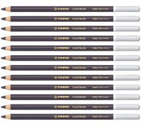 STABILO CarbOthello - Crayon de couleur - Lot x 12 crayons pastel fusain - Gris d'Angers (1400/770)