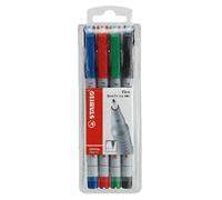 STABILO crayon à papier OHPen universal soluble à l'eau étui de 4 pièces F