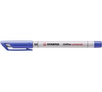STABILO crayon à papier OHPen universal soluble dans l'eau bleu M