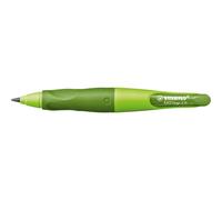 STABILO - Crayon à poussoir ergonomique pour droitiers - EASYergo 3.15 en vert clair/vert foncé - crayon simple - 1 mine épaisse incluse - dureté HB