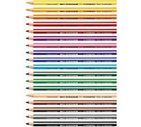 Stabilo Crayon de couleur Trio épais jaune -Boîte de 12pcs-.