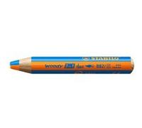 STABILO Crayon multi-talents woody 3 in 1 duo - orange-bleu Bleu G