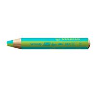 Stabilo Crayon Multi-Talents Woody 3 In 1 Duo - Turquoise-Vert Clair