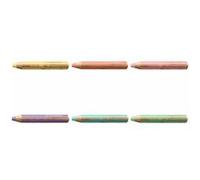 STABILO Crayon multi-talents woody 3en1, rond, bleu pastel G