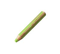 STABILO Crayon WOODY 3 en 1 Extra large Vert anglais extra clair