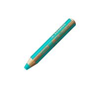 STABILO Crayon Woody ROND Large Mine 10 mm Longueur 115 mm Aquarellable Turquoise