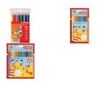 STABILO Crayons de couleur triangulaires épais - 12 + 1 promo