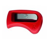 STABILO EASY sharpener - Graphite rouge, parfait pour les artistes et les étudiants ! Idéal pour dessiner et jouer avec les couleurs.