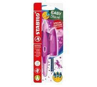 STABILO - EASYbirdy 3D DreamWorld, Stylo Plume Enfant, 1 stylo Plume, Droitier, Rose