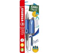 STABILO EASYBIRDY Stylo plume ergonomique pour gaucher Bleu/bleu clair + outil pour échange de plume