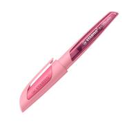 STABILO EASYbuddy School Fountain Pen with Left-Handed Nib L Pastel in Rosy Blus