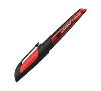 STABILO EASYbuddy Stylo-plume ergonomique pour école Noir/corail