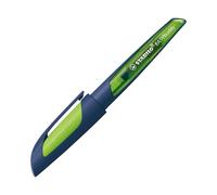 STABILO EASYbuddy Twilight Sky - Stylo plume ergonnomique - plume L spéciale gaucher - bleu nuit/citron vert